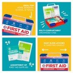180-Piece First Aid Kit for Home and Travel