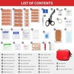Portable Waterproof First Aid Kit for Travel & Outdoors