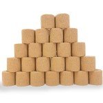 24 Pack 2" Brown Self-Adhesive Bandage Wrap