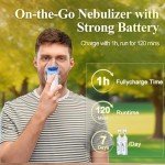 Rechargeable Portable Nebulizer for Adults and Kids