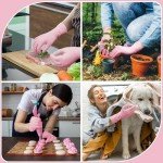 Cherry Blossom Nitrile Dishwashing Gloves, Box of 100