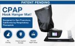 CPAP Mask and Tube Hanger Mat - Bedside Organizer