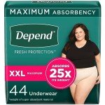 Depend Fresh Protection Women’s Bladder Leak Underwear - Blush