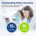 AUVON Blood Glucose Monitor Kit with Lancets & Strips