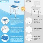 Adjustable Heavy Duty Shower Chair for Elderly