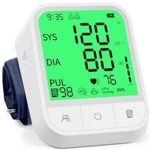 Automatic Upper Arm Blood Pressure Monitor with Display