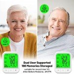 Automatic Upper Arm Blood Pressure Monitor with Display