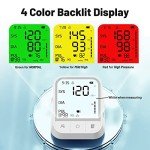 Automatic Upper Arm Blood Pressure Monitor with Display