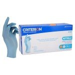Henry Schein N300 Ice Blue Nitrile Exam Gloves