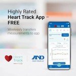 A&D Medical Bluetooth Upper Arm Blood Pressure Monitor