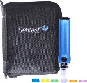 Genteel Plus No-Prick Blood Testing Device - Blue