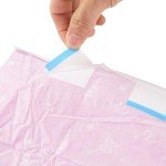 CutiePlusU Adult Diapers 2 Pieces, Incontinence Briefs with Tabs for Women and Men, Maximum Overnight Absorbency- Little Princess (Medium 28"-38")