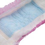 CutiePlusU Adult Diapers 2 Pieces, Incontinence Briefs with Tabs for Women and Men, Maximum Overnight Absorbency- Little Princess (Medium 28"-38")