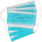 HALYARD* FLUIDSHIELD* Level 3 Disposable Face Mask With Earloops, 47569 (Box of 50)