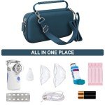 Portable Nebulizer Hard Case with Mesh Pocket