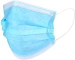 50pcs Disposable Sky Blue Face Masks with Earloops
