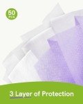 ECOGUARD ASTM Level 3 Adult Disposable Masks - 50 Pack