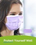 ECOGUARD ASTM Level 3 Adult Disposable Masks - 50 Pack