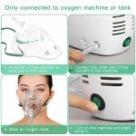 2 Pack Adult Oxygen Masks with 6.6' Tube