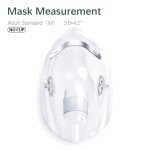 2 Pack Adult Oxygen Masks with 6.6' Tube