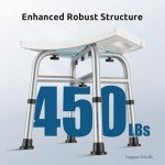 Adjustable HSA/FSA Shower Chair for Adults