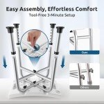 Adjustable HSA/FSA Shower Chair for Adults
