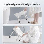 Adjustable HSA/FSA Shower Chair for Adults