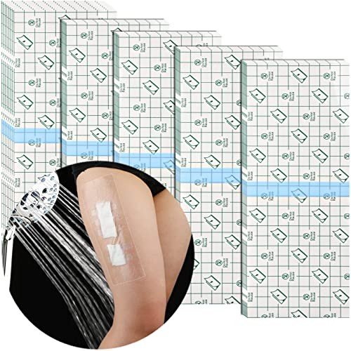 Waterproof Bandages for Post-Surgery Wound Care - 50 Pcs