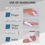 Self-Adhesive Cohesive Wrap Bandages - 6 Count
