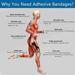 Self-Adhesive Cohesive Wrap Bandages - 6 Count