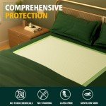 Extra Large Waterproof Disposable Bed Pads - 10 Pack