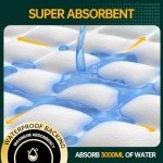 Extra Large Waterproof Disposable Bed Pads - 10 Pack