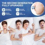 Anti Snoring Device,Twin Turbine Electric Anti Snoring Suitable,Adjustable Wind Speed Stop Snoring Solution, Stop Snoring Nose Dilator Nose Ventilation for Men/Women
