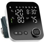 Upper Arm Blood Pressure Monitor with Voice & Memory