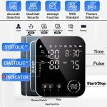 Upper Arm Blood Pressure Monitor with Voice & Memory