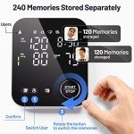 Upper Arm Blood Pressure Monitor with Voice & Memory