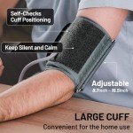 Upper Arm Blood Pressure Monitor with Voice & Memory