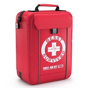 Survivor 265-Piece First Aid Kit for Emergencies