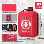 Survivor 265-Piece First Aid Kit for Emergencies