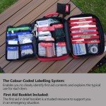 Survivor 265-Piece First Aid Kit for Emergencies