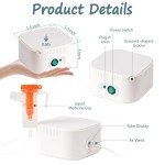 Quiet Ultrasonic Nebulizer for Home Breathing Treatment