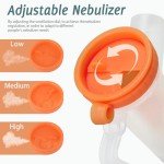 Quiet Ultrasonic Nebulizer for Home Breathing Treatment