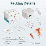 Quiet Ultrasonic Nebulizer for Home Breathing Treatment