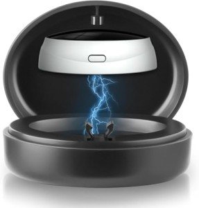 Anti Snoring Devices, Anti Snoring Device with Smart Throat Pulse, Electric Sleep Apnea Devices for Best Sleep,Comfortable Snoring Solution for Men and Women, Safe & Effective& Easy(Black)