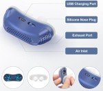 Anti Snoring Devices,Double Vortex Anti Snoring Device,Effective Snoring Prevention,Snoring Solution for Men and Women, Adjustable and Breathable,Up to 9 Hours,Suitable for All Nose Shapes1