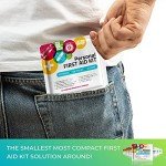 Travel Size First Aid Kit - 10 Pack