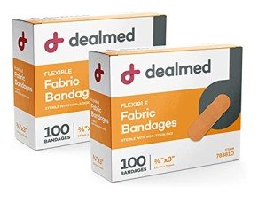 Dealmed Flexible Adhesive Bandages – 100 Count