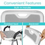 Folding Shower Chair for Seniors and Disabled