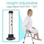 Folding Shower Chair for Seniors and Disabled