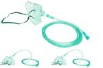 Pack of 2 Pediatric Oxygen Masks with Adjustable Straps